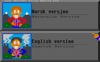 Just Another Silly Sports Sim atari screenshot